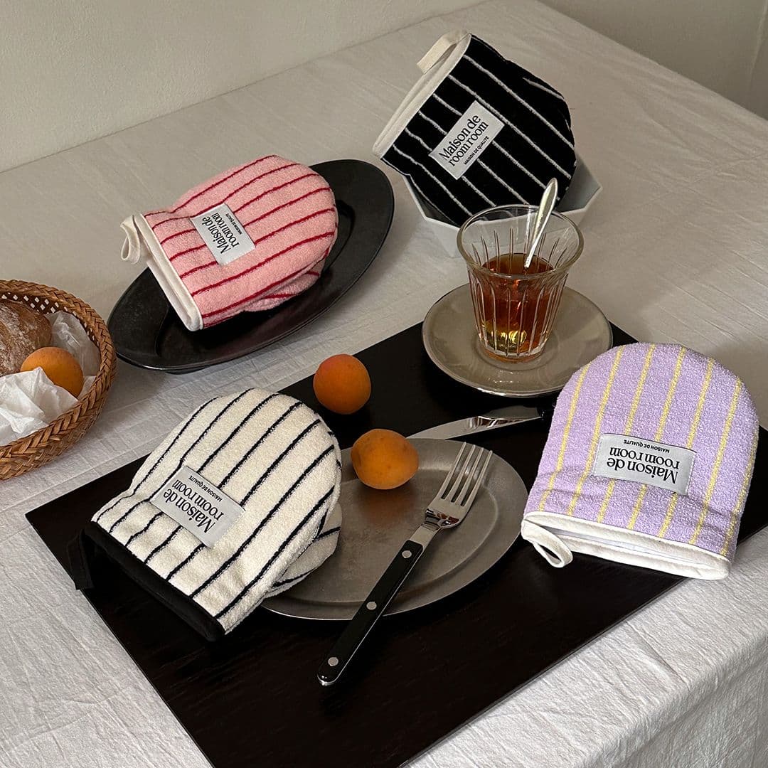 메종드룸룸 테리 주방장갑 1P 6colors