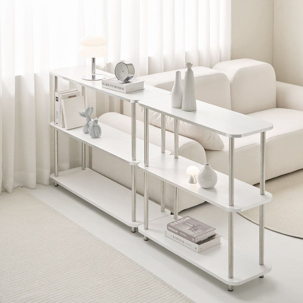 스칸디무드 클레르 사각 미드센츄리 수납 선반 3단 600 - 최저가 37,107원