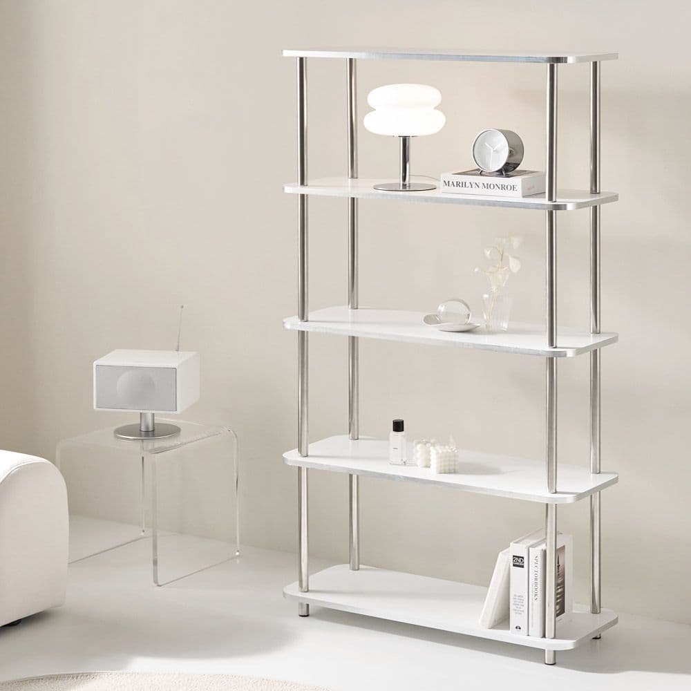 스칸디무드 클레르 사각 미드센츄리 수납 선반 5단 600 - 최저가 61,287원