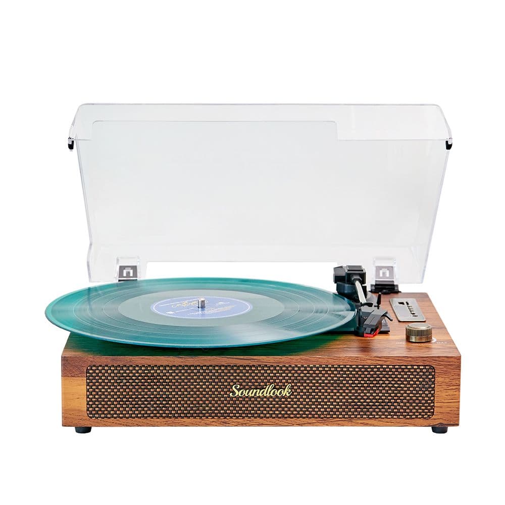 사운드룩 인테리어 무선 블루투스 LP 턴테이블 MOCHA