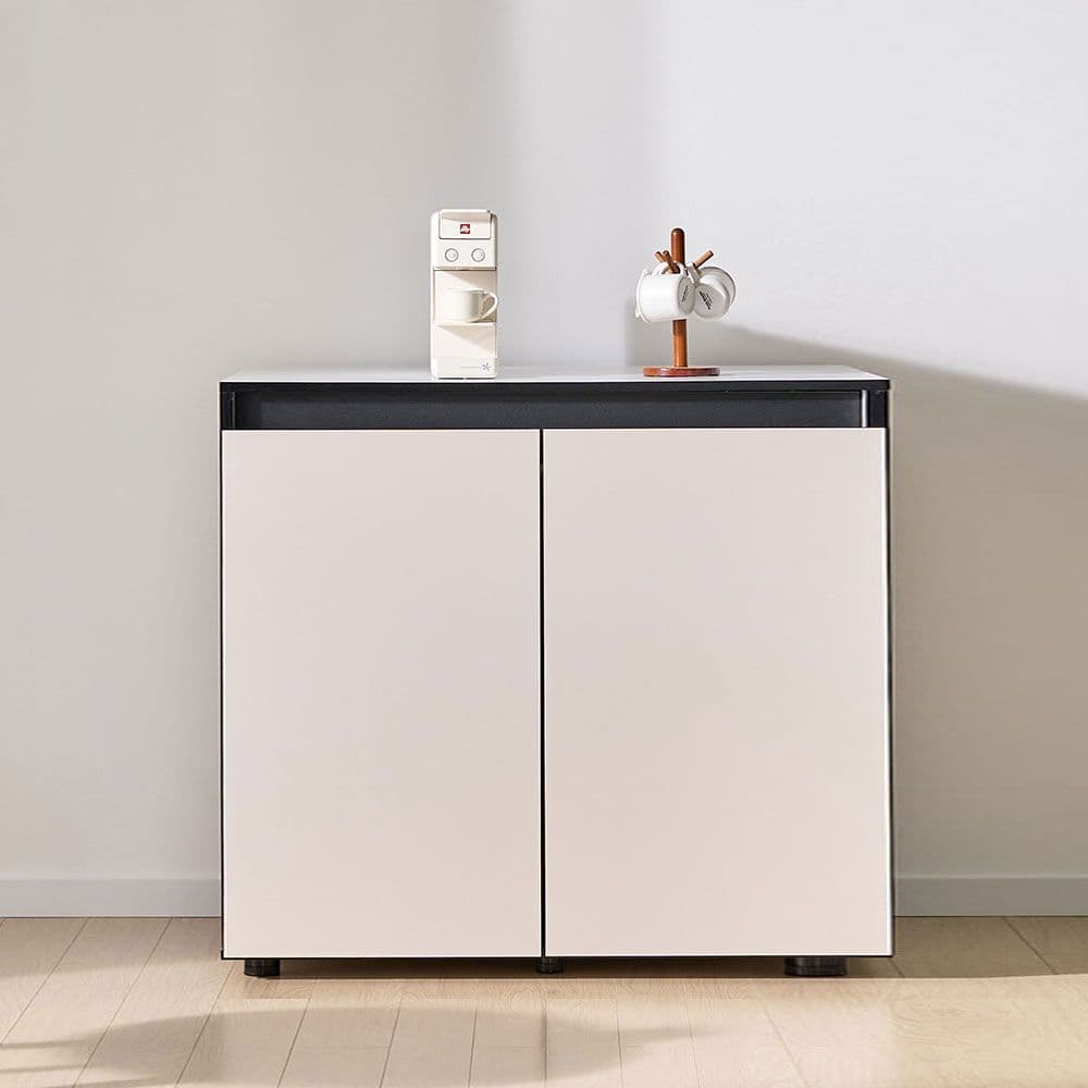 엘리에셀 비스포크 오브제 1000 광폭 하부장 주방 수납장 틈새장 냉장고 홈카페장