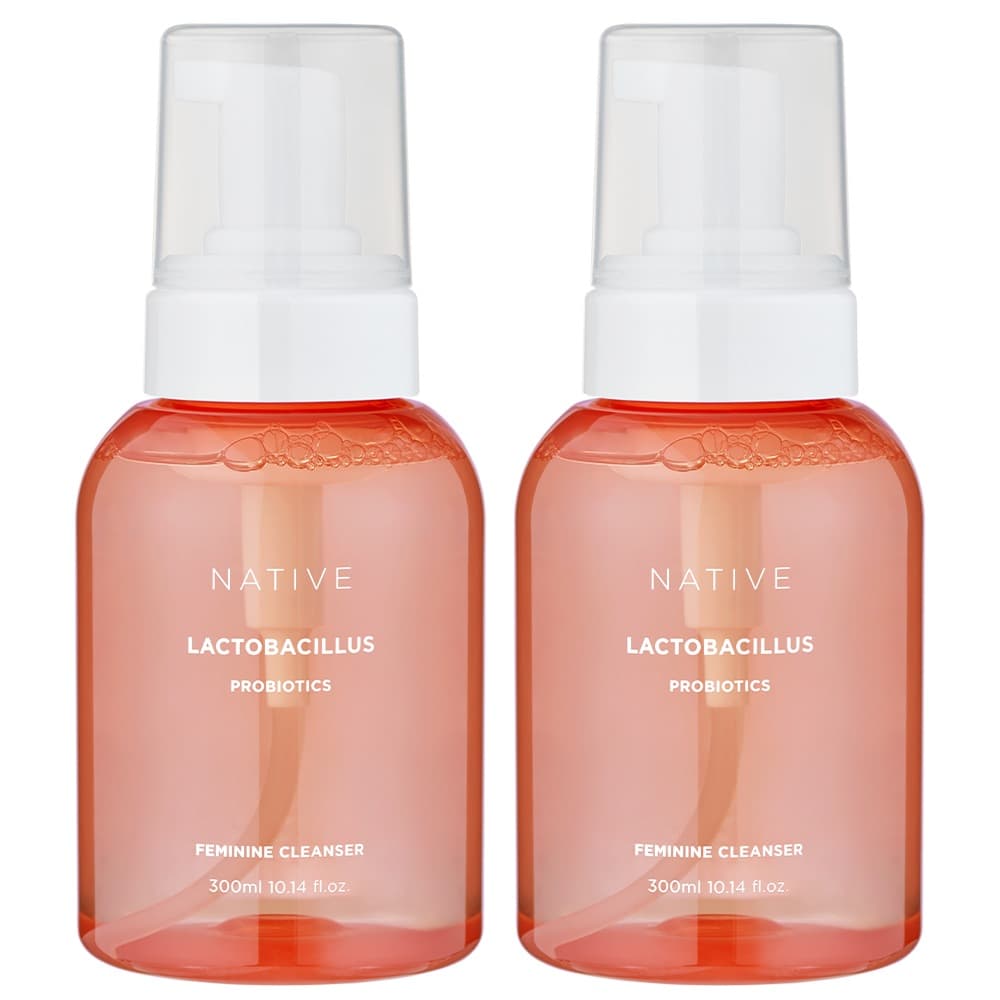 아브카 네이티브 유산균 락토케어 저자극 약산성 여성청결제 300ml 2개