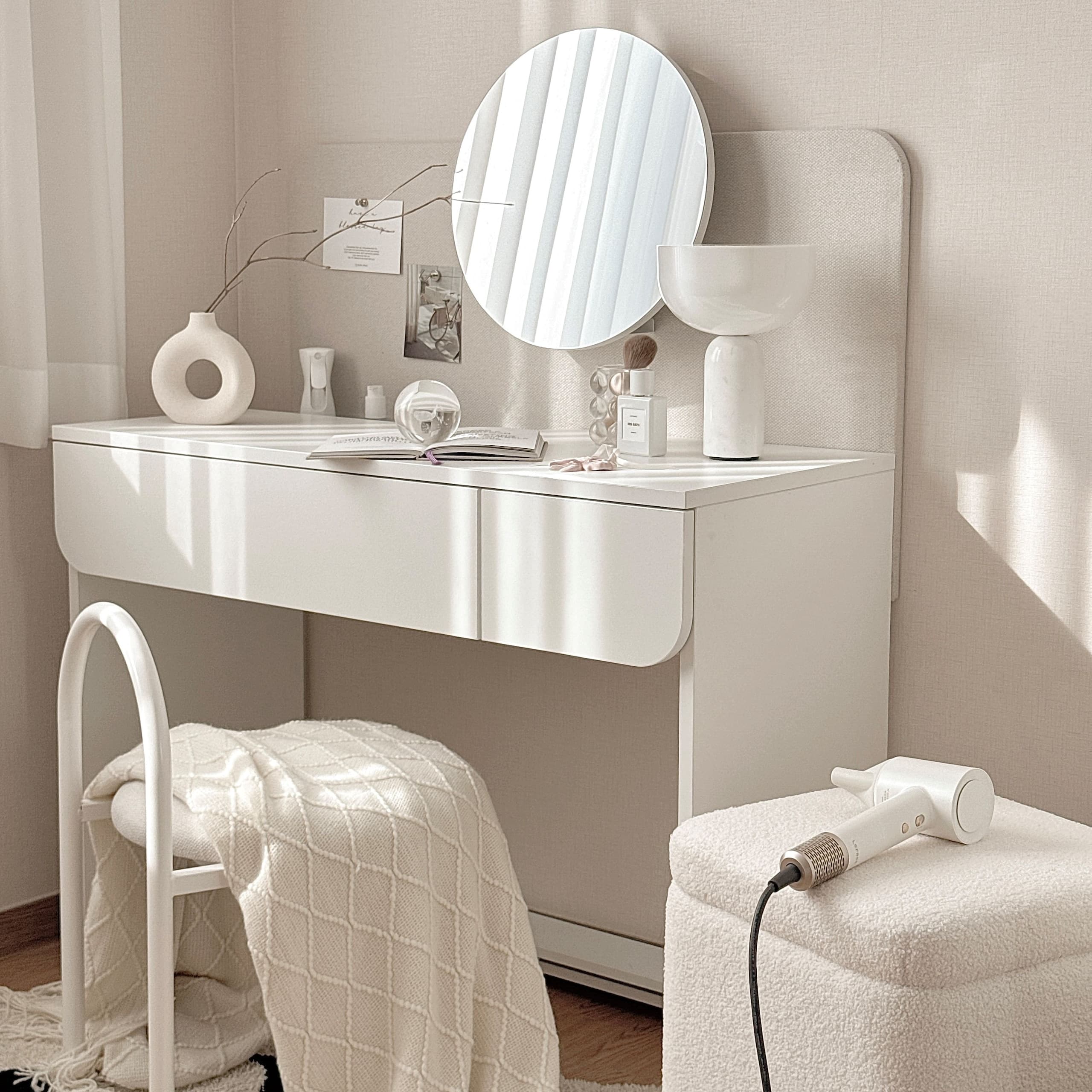 포더홈 포더홈 오드 수납 콘솔 화장대 - 최저가 86,900원