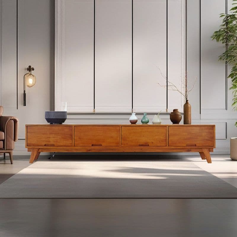 유캐슬 클로이 원목 2000 거실장 - 최저가 310,000원