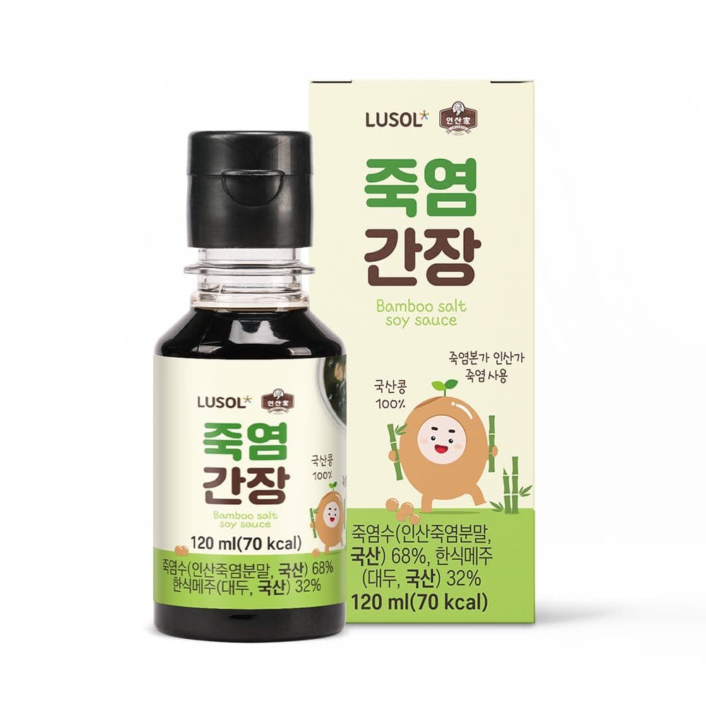 루솔 맘편한 우리아이 죽염간장 120ml