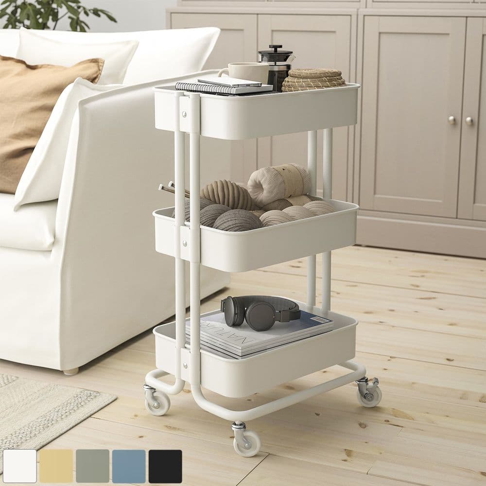 이케아 로스코그 카트 트롤리 웨건 5colors (2025년 NEW) - 최저가 48,900원 (9% 할인)