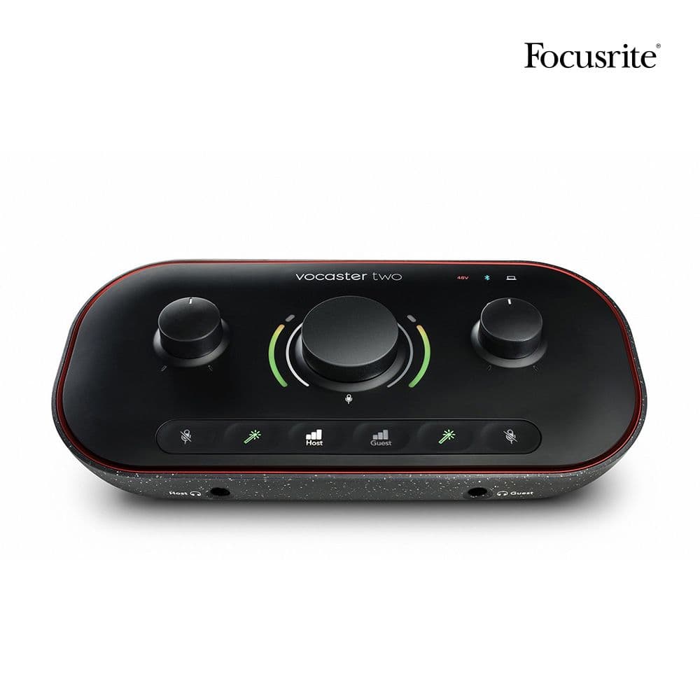 Focusrite Vocaster Two보캐스터 방송용 오디오인터페이스