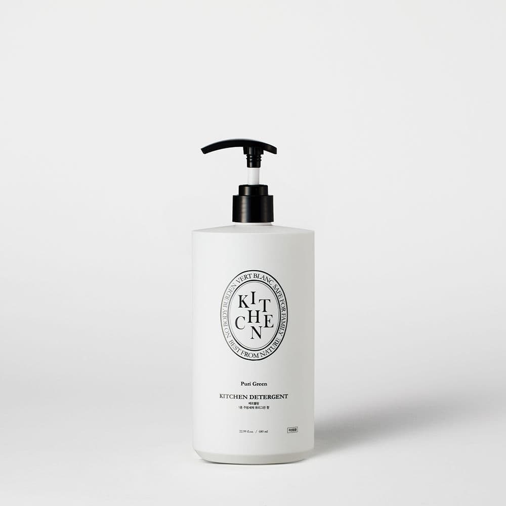 베르블랑 1+1 프리미엄 주방(젖병)세정제 1종 퓨리그린향 680mL