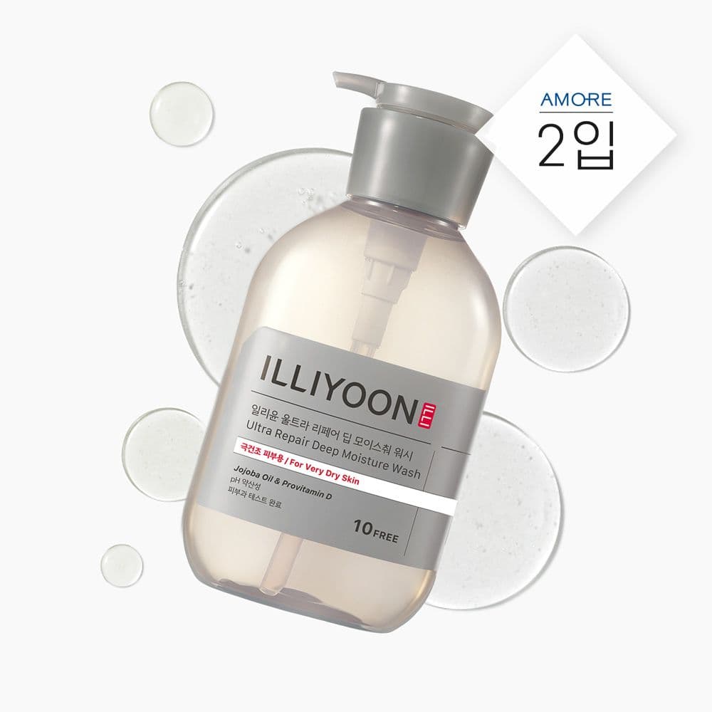 아모레퍼시픽 일리윤 울트라 리페어 모이스춰 바디워시 500ml 2개