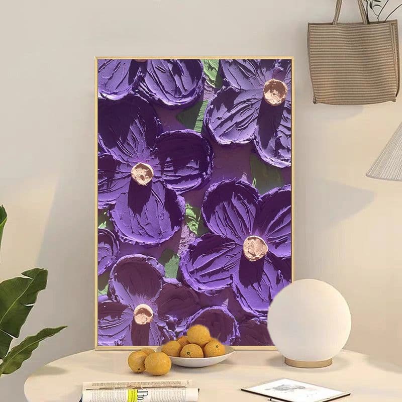 엘와이블루 번호 색칠 백드롭페인팅 키트 재료 DIY 유화 아크릴화 그림 명화그리기 캔버스