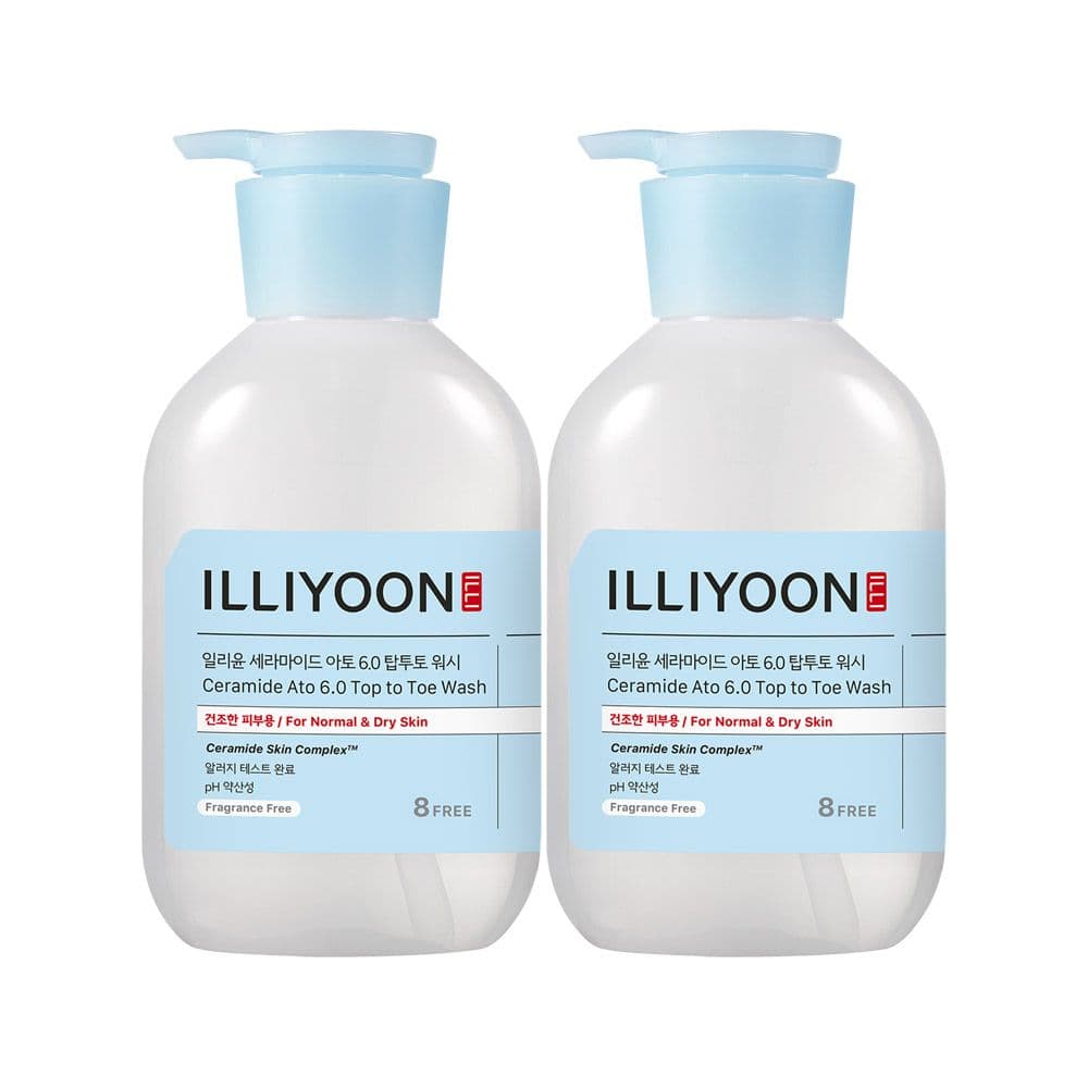 아모레퍼시픽 일리윤 세라마이드 아토탑투토 워시 500ml 2개