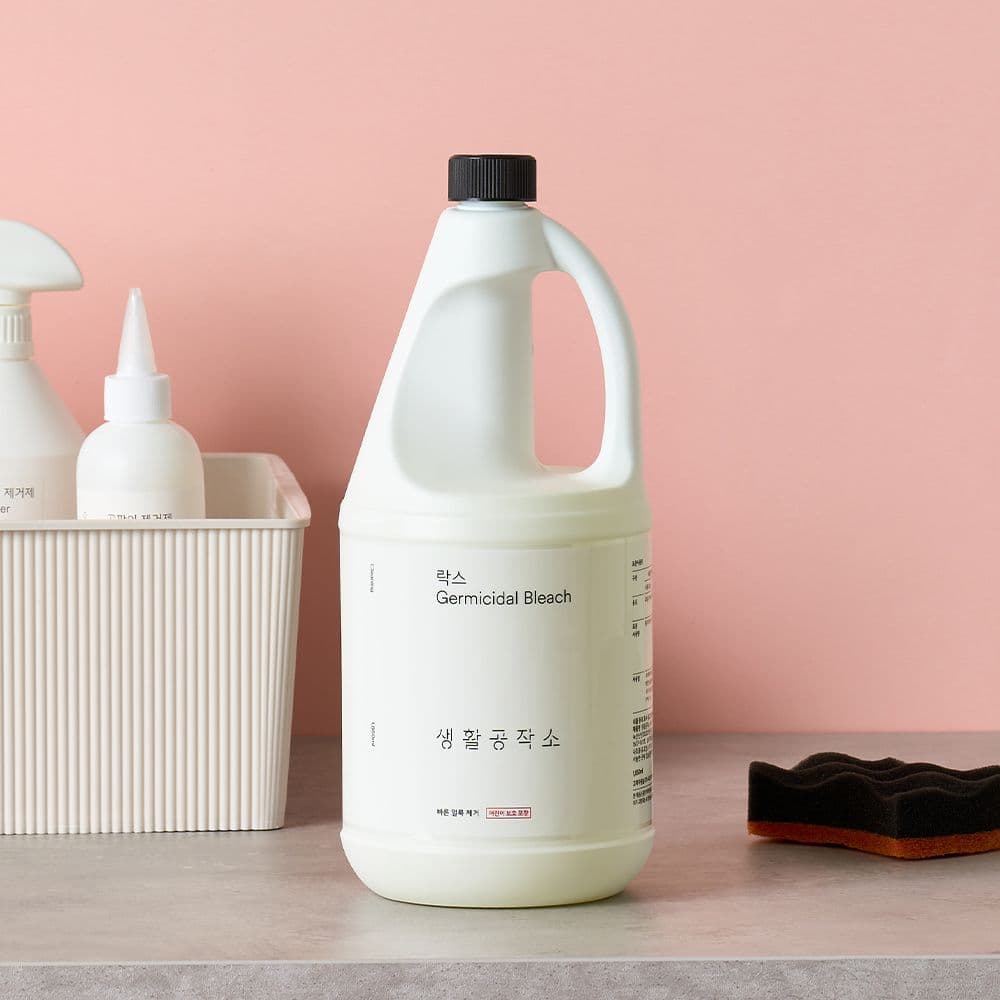생활공작소 냄새 부담없고 효과 강력한 락스 1.85L x 6입