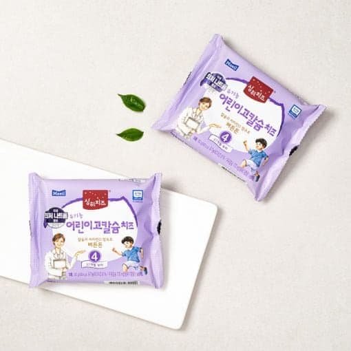 매일유업 상하치즈 유기농 어린이고칼슘치즈(37개월 이후) 60매+60매 (총120매)