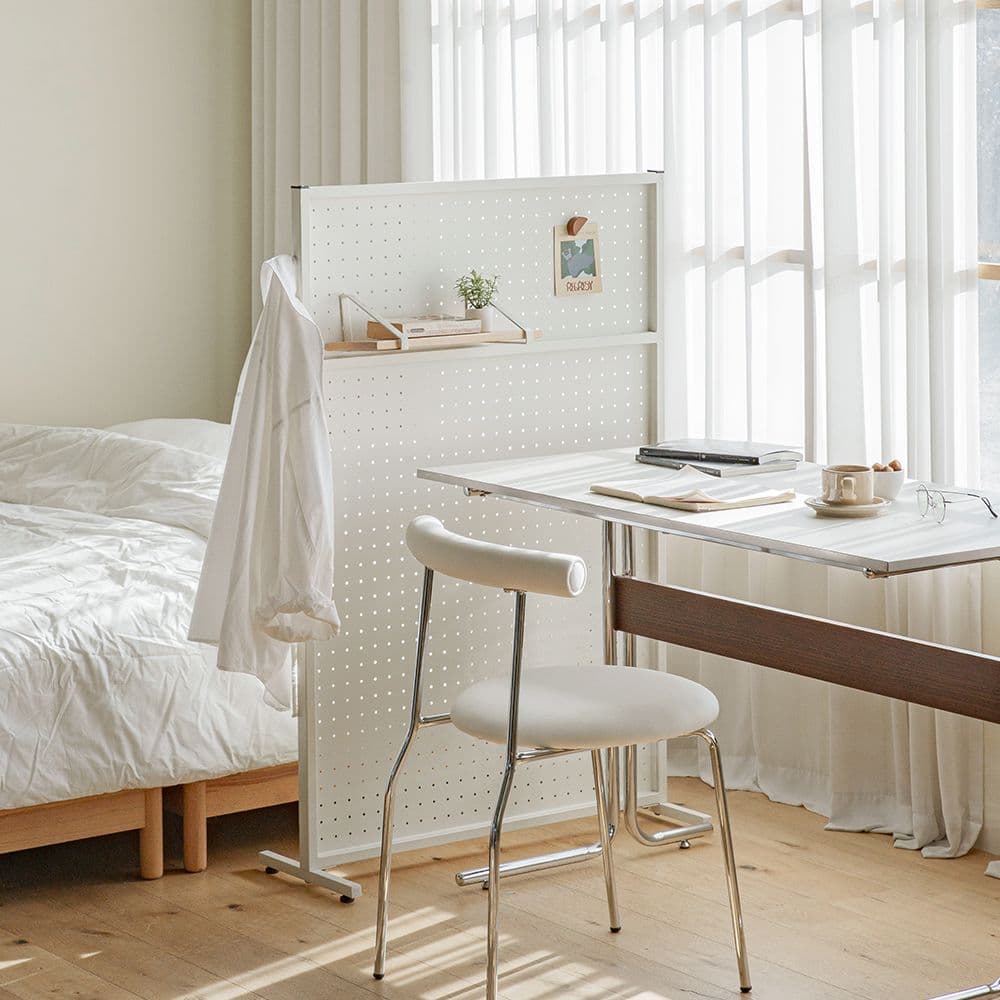 레트로하우스 틴우드 타공판 철제파티션 800 (하프) - 최저가 73,900원