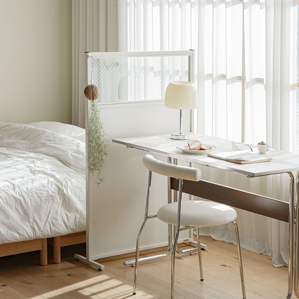 레트로하우스 틴우드 유리 철제파티션 800 (하프) - 최저가 78,900원