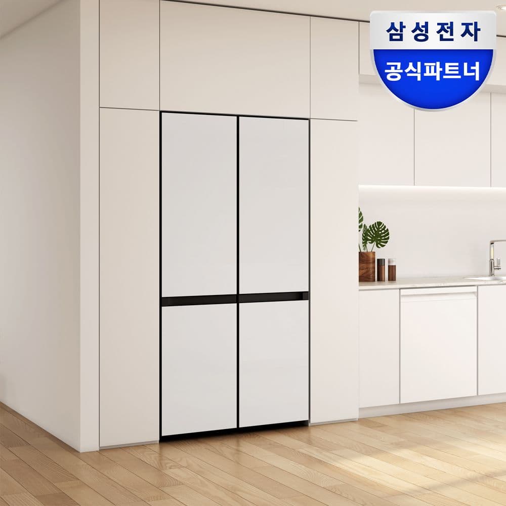 삼성전자 비스포크 AI 냉장고 25년형 4도어 키친핏Max RM70F63R2A
