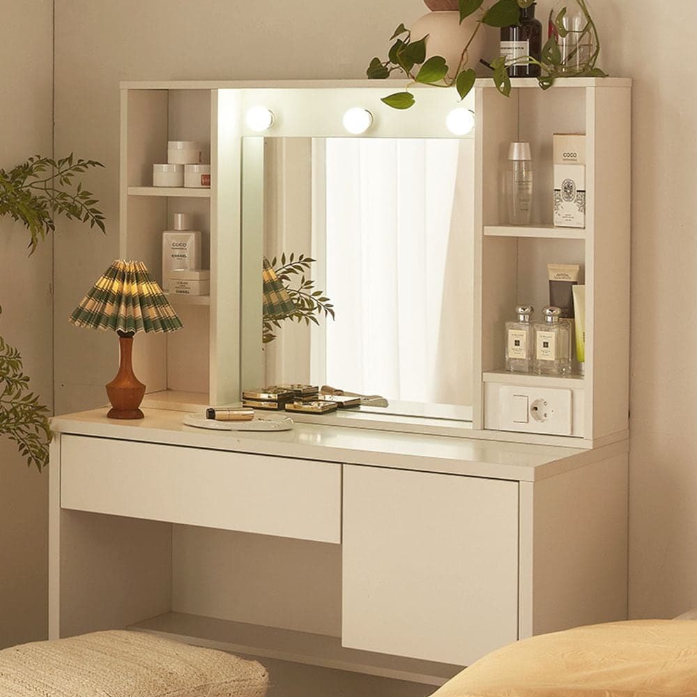 트루베퍼니처 트루베퍼니처  블랑 LED조명 화장대 (LPM) - 최저가 199,900원