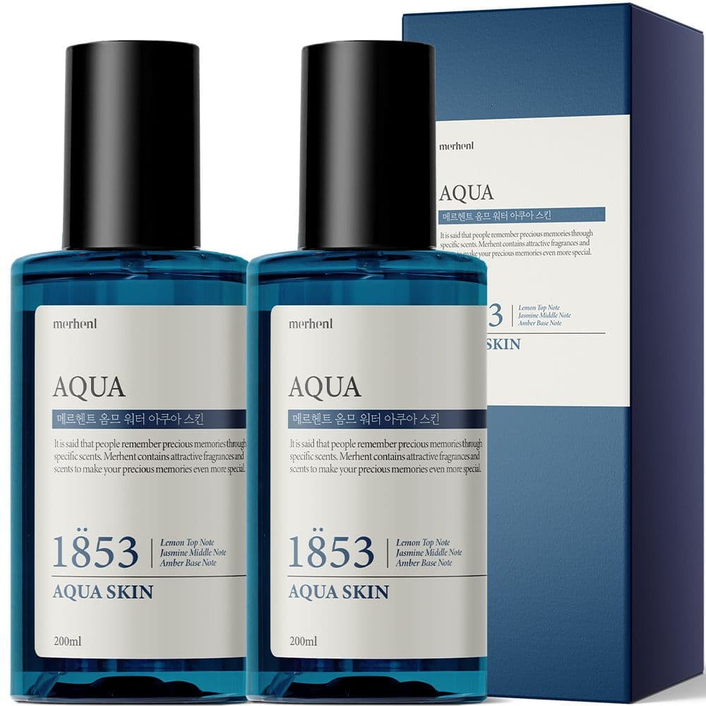메르헨트 1+1 옴므 워터 아쿠아 스킨 200ml 남성 남자 대용량 수분 진정 보습