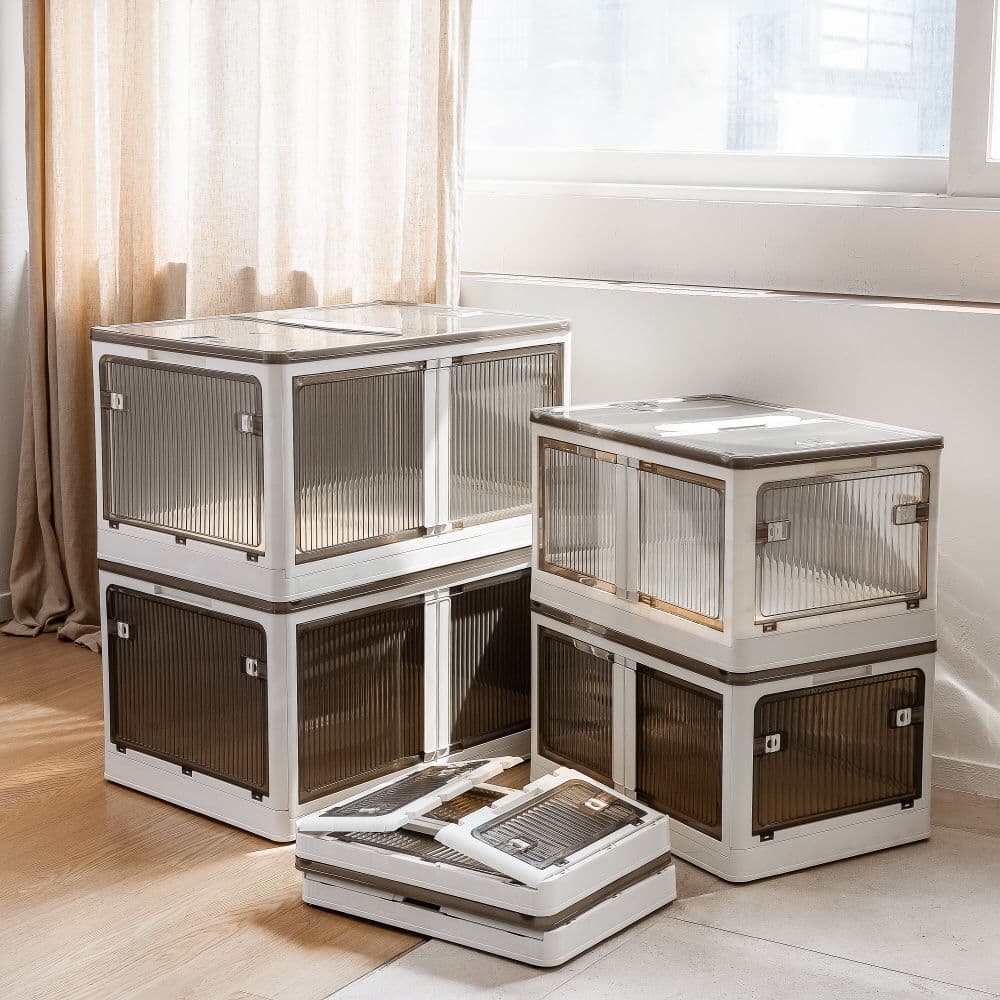 무타공마켓 무타공마켓 전방향 오픈도어 대용량 폴딩 리빙박스 - 최저가 21,755원