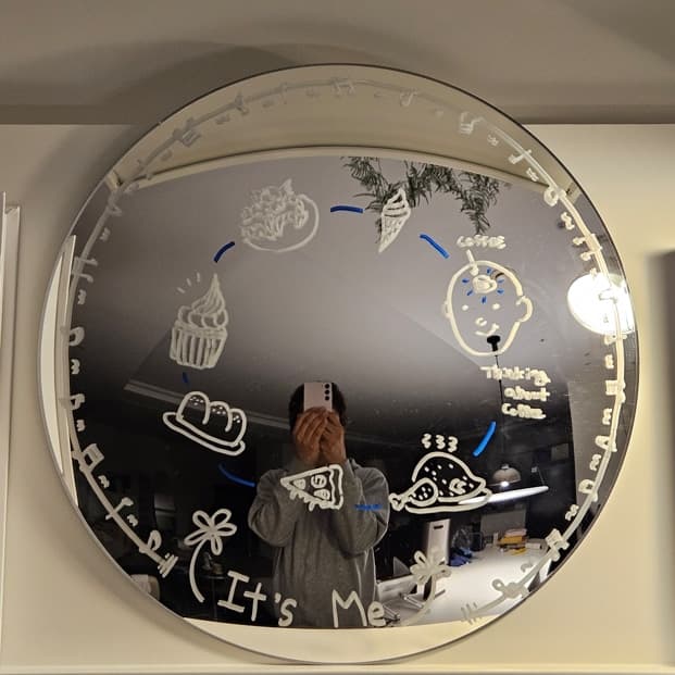 레나에너지 컨벡스 인테리어 볼록 거울 - 최저가 24,210원