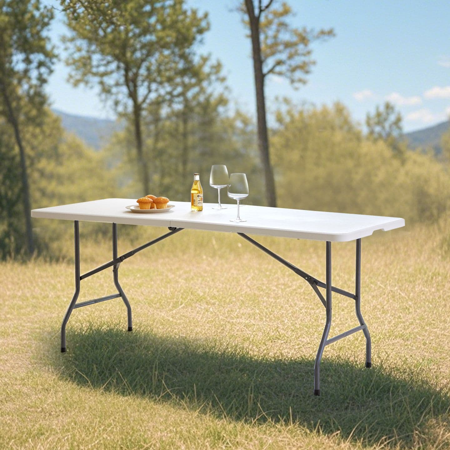 리비니아 폴라 1800 브로몰딩 접이식 야외 캠핑 부스 테이블