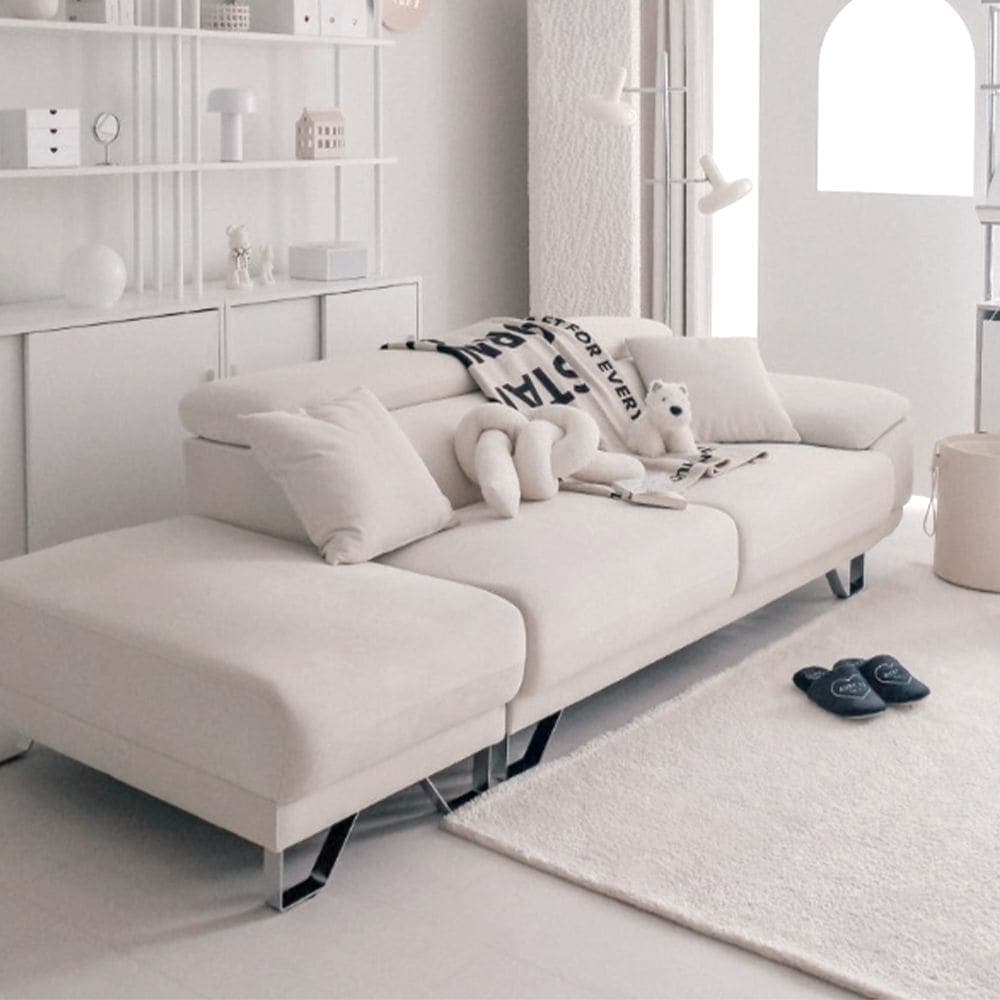 도모디자인 세니아 3.5인용 기능성 프리미엄 원단 패브릭 소파 세트 스툴 포함