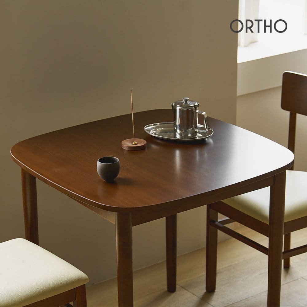 올쏘퍼니처 헤이 사각 원목 2인용 식탁 카페 테이블 - 최저가 79,000원