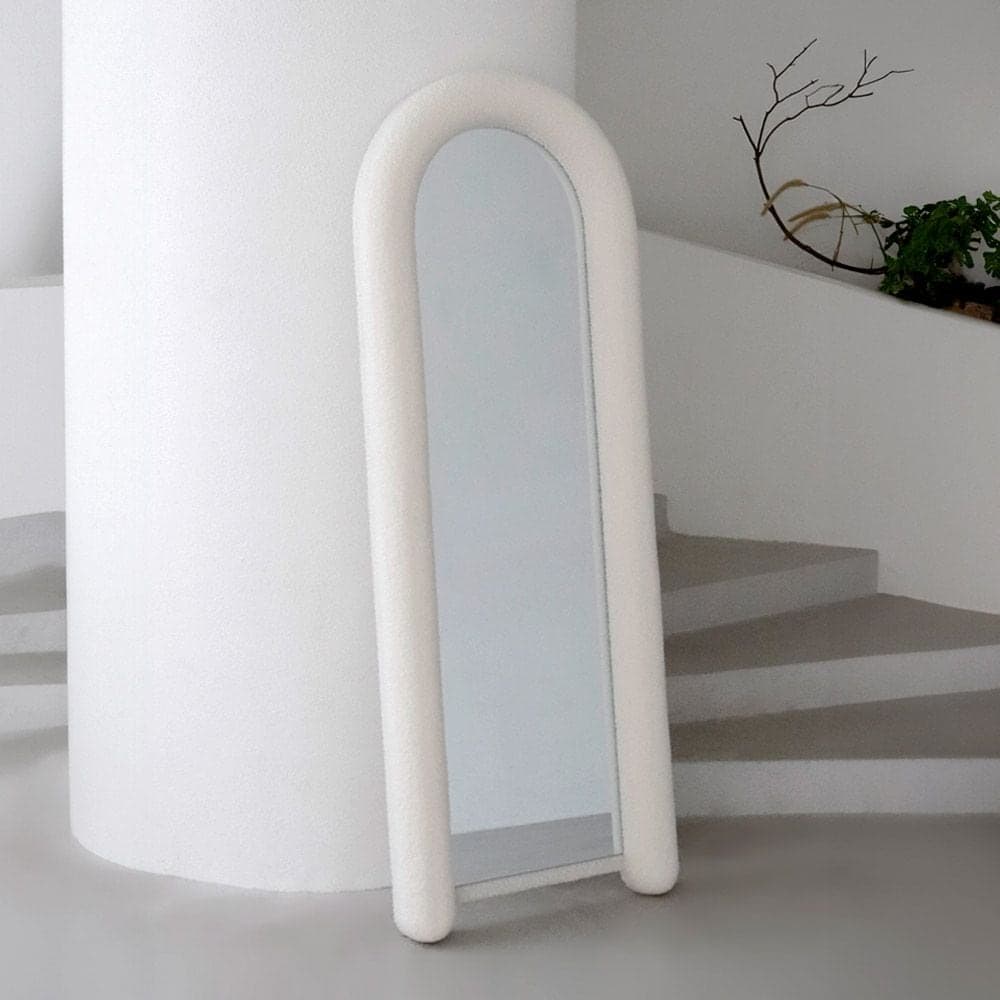 비알프렌드 크렘 벽걸이 스탠드 부클레 전신거울 대형 1600size(2color)