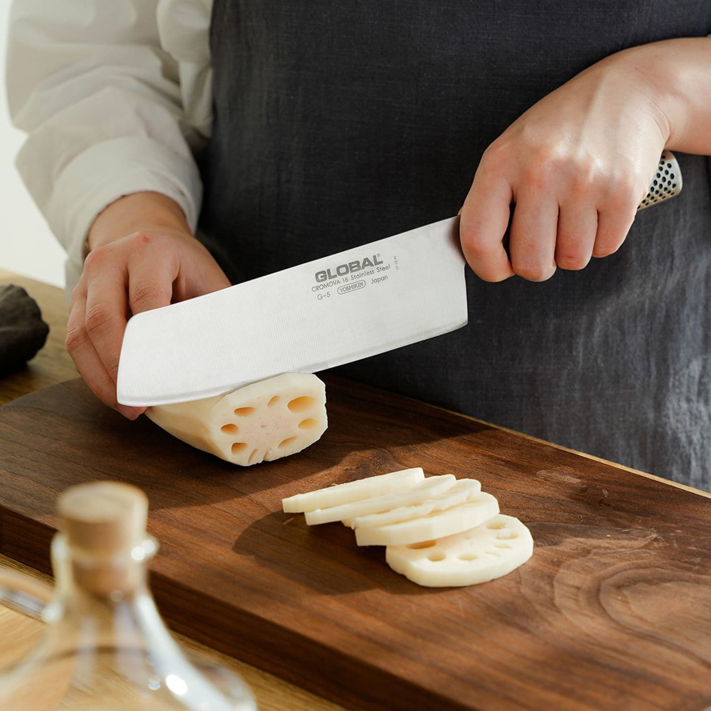 글로벌나이프 G-5 채소나이프 18cm 올스테인리스 야채칼 주방칼