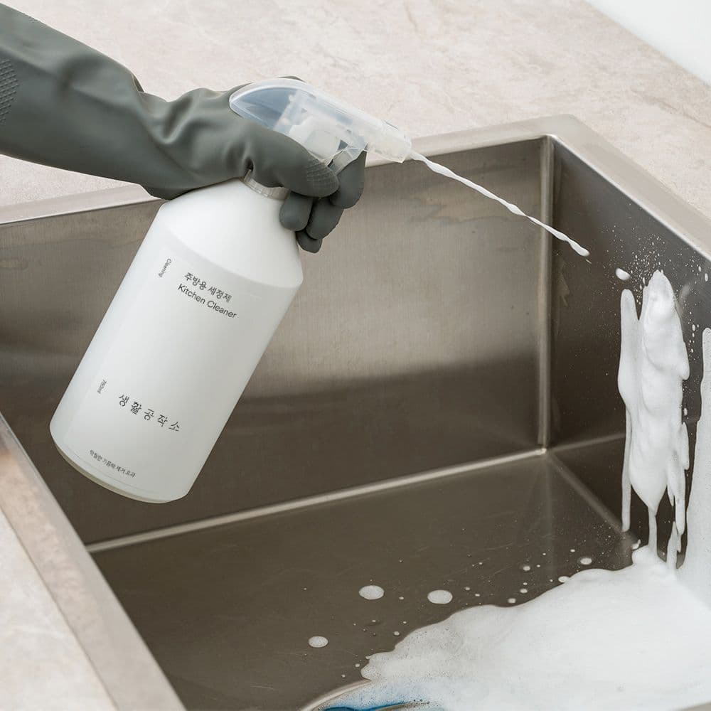 생활공작소 기름때 싹 주방용세정제 시트러스향 750ML 3개입