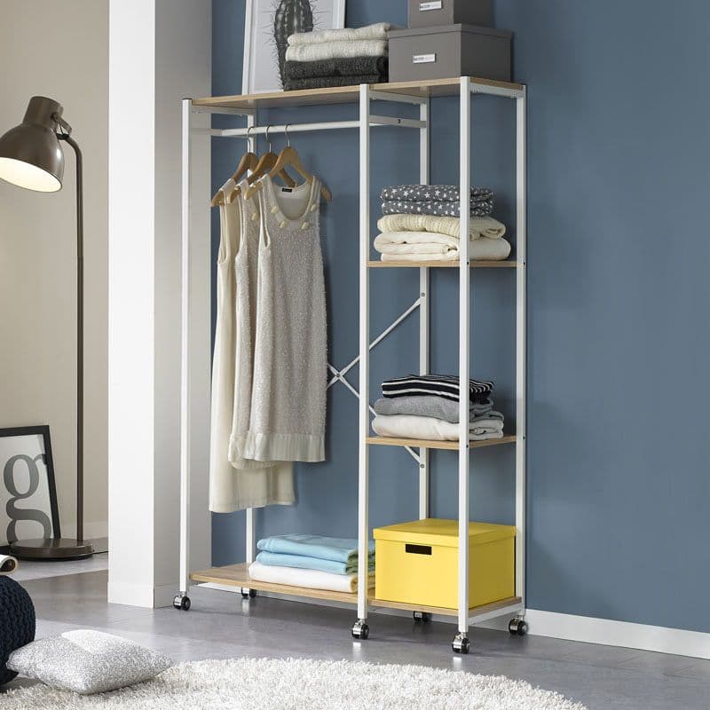 키모 KM-T6330 스틸 수납행거 선반형