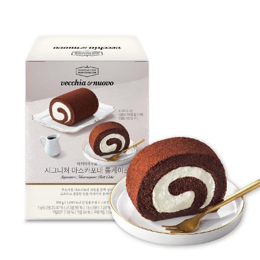 베키아에누보 시그니처 마스카포네 롤 케이크