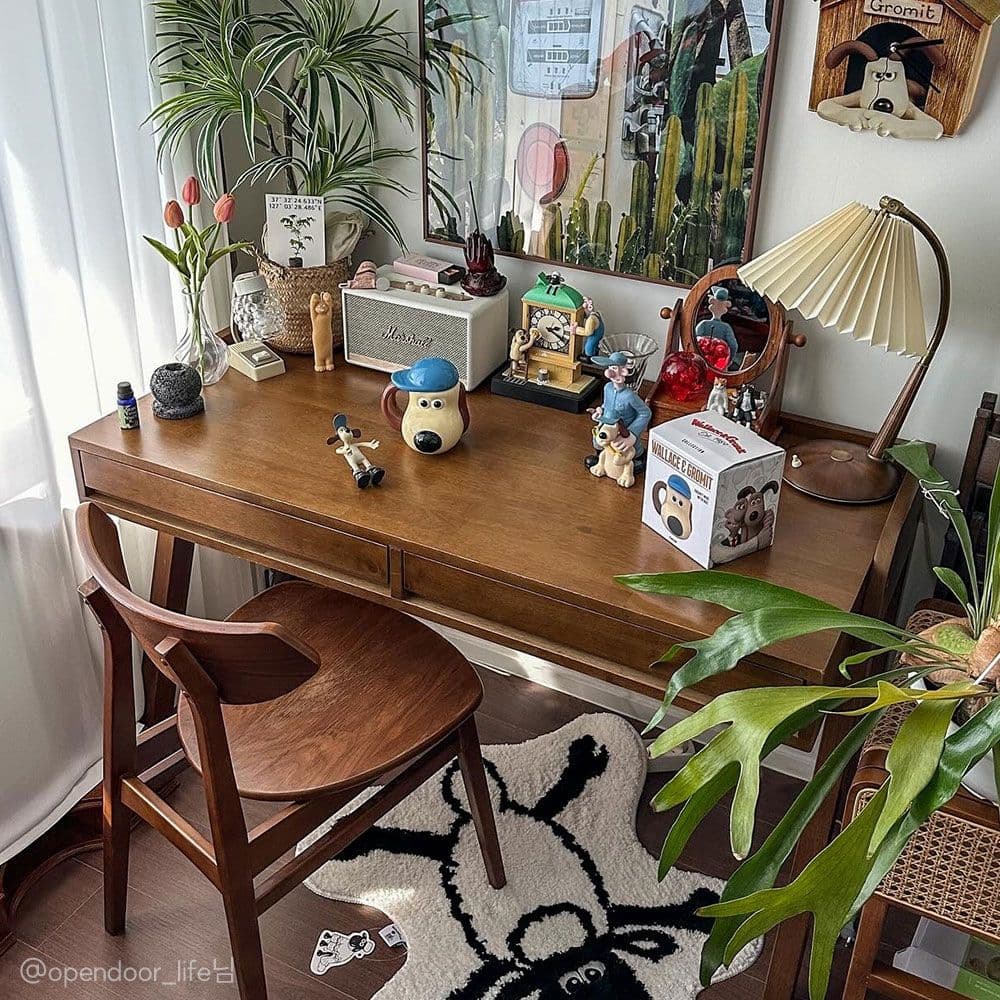 오크빌 오테카 원목책상