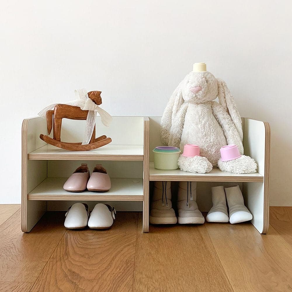 심플룸 라디 슈벤치 아기 신발장 현관 벤치 의자