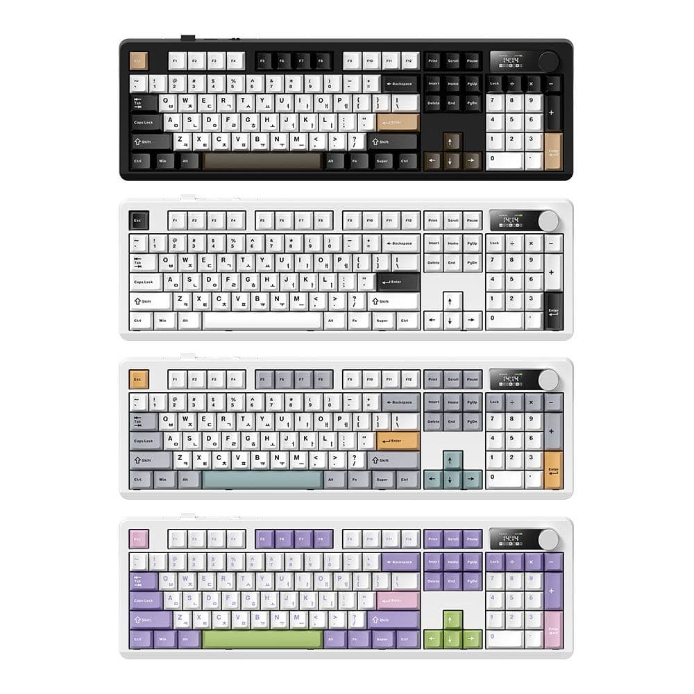 프리플로우 archon AK74 104키 유무선 블루투스 기계식 키보드