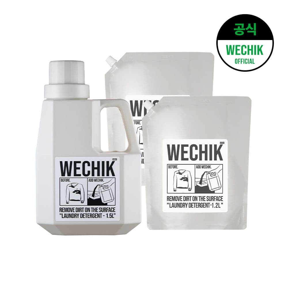 위칙 세탁세제 / 파워 효소 액체 세탁세제