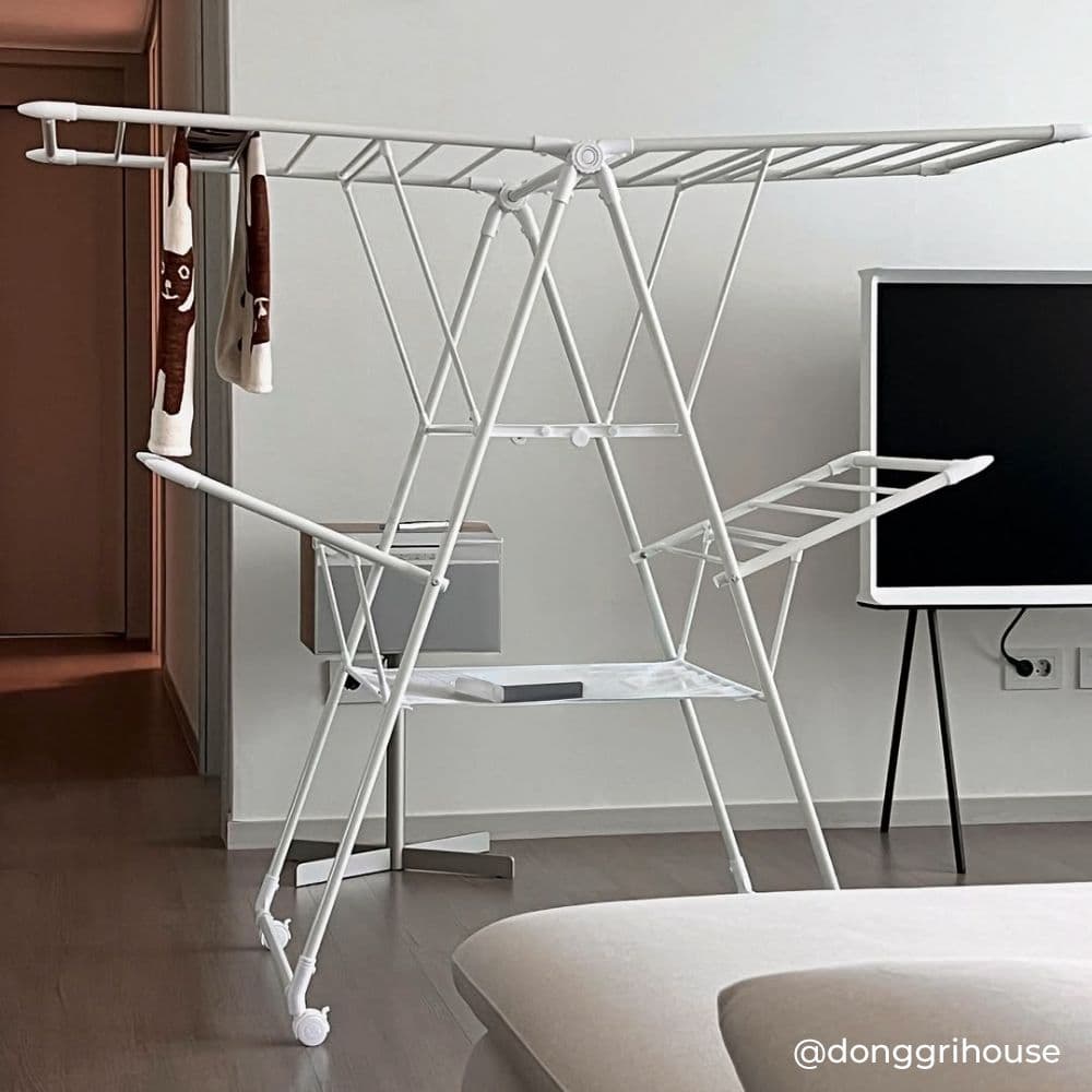 하우스레시피 영유아 이동식 메쉬망 더블형 빨래건조대 - 일반형/대형 - 최저가 49,900원 (50% 할인)