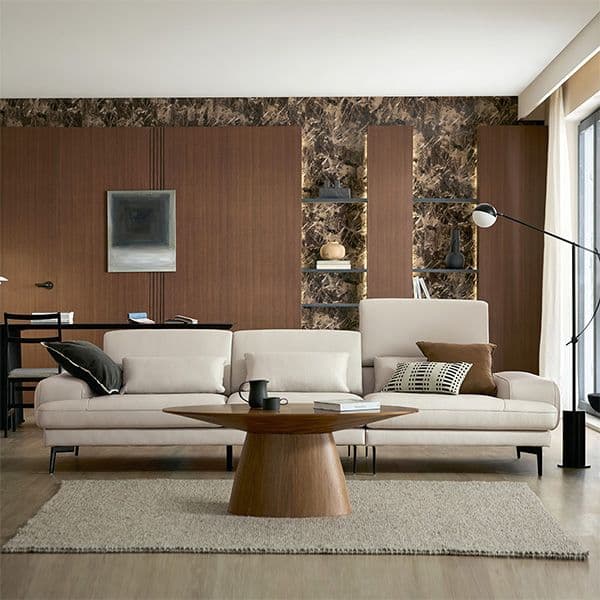 자코모 토피 하이 4인 기능성 천연면피 소가죽 소파+쿠션3개(리프트기능)