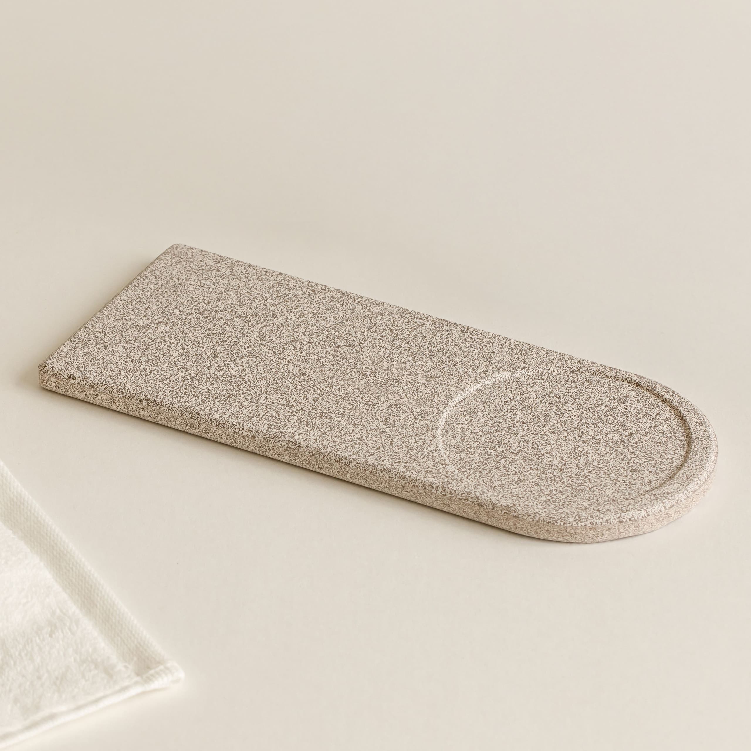 리프홈 호텔식 초흡수 프리미엄 규조토 세라믹 욕실정리 트레이 6종