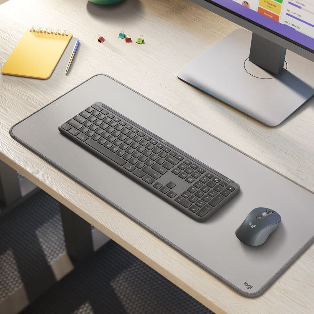 로지텍 로지텍코리아 공식 시그니처 MK950 콤보 슬림 무선 키보드 마우스 세트 그라파이트