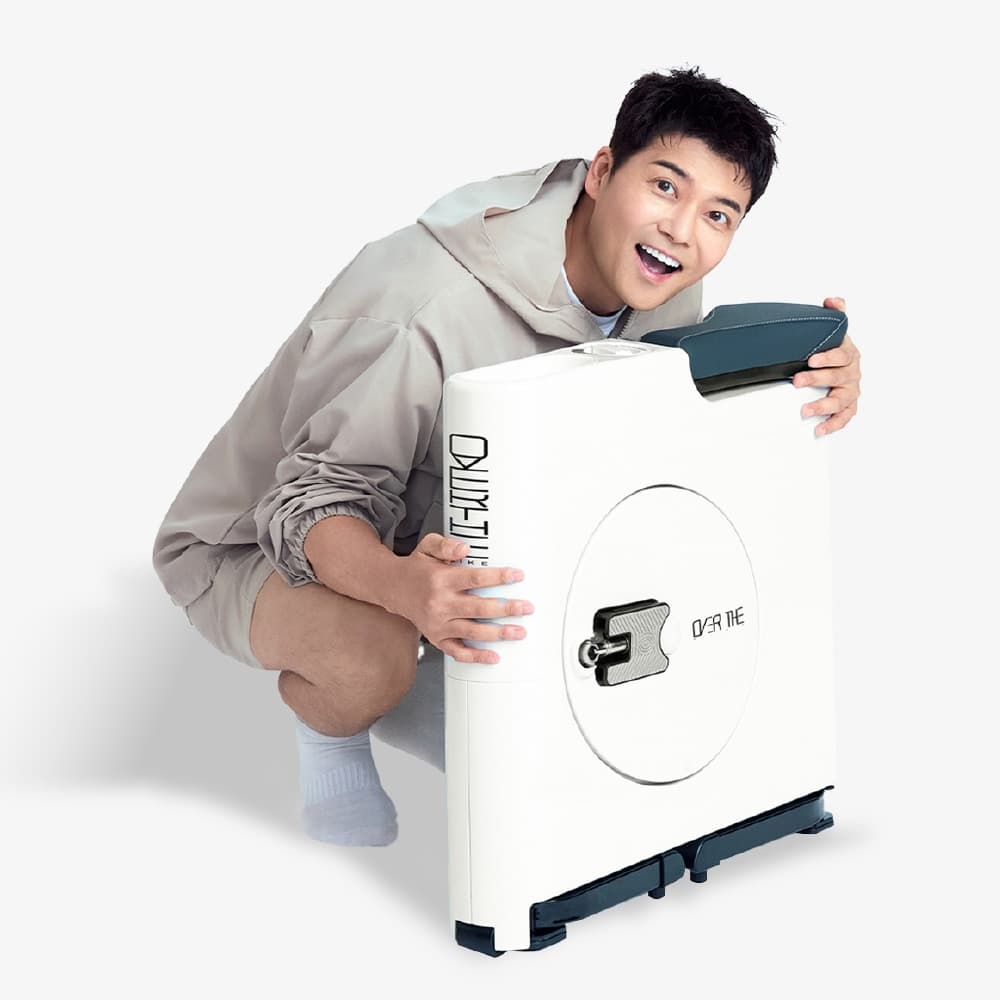 오버더 오버더 바이크 전현무 실내자전거 유산소 코어 한뼘 바이크 - 최저가 399,000원