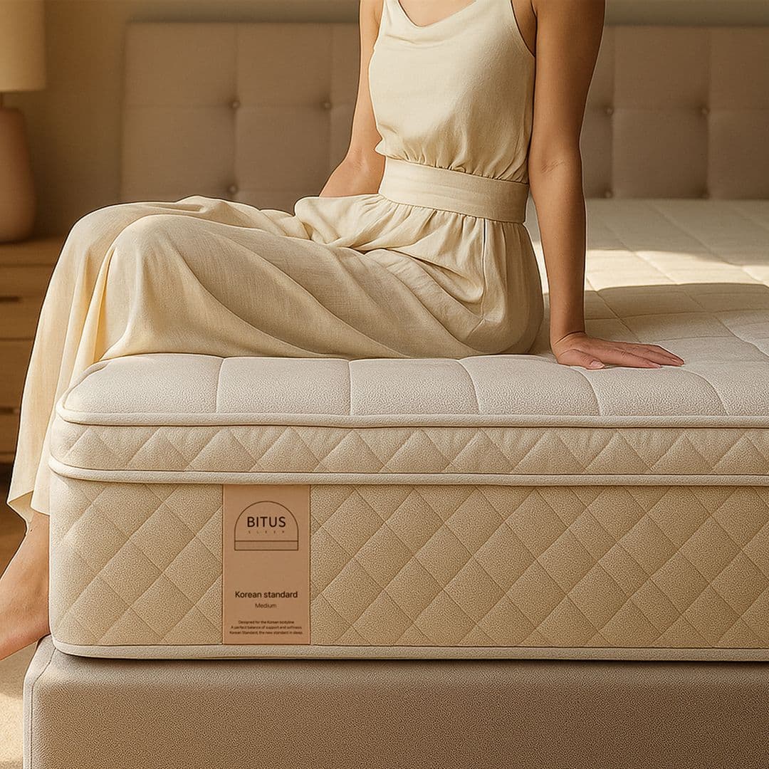 비투스매트리스 비투스 매트리스 허리 편한 올바른 밀도 메모리폼과 단단한 독립스프링 조합의 호텔 침대 미디엄하드 S/SS/D/Q/K