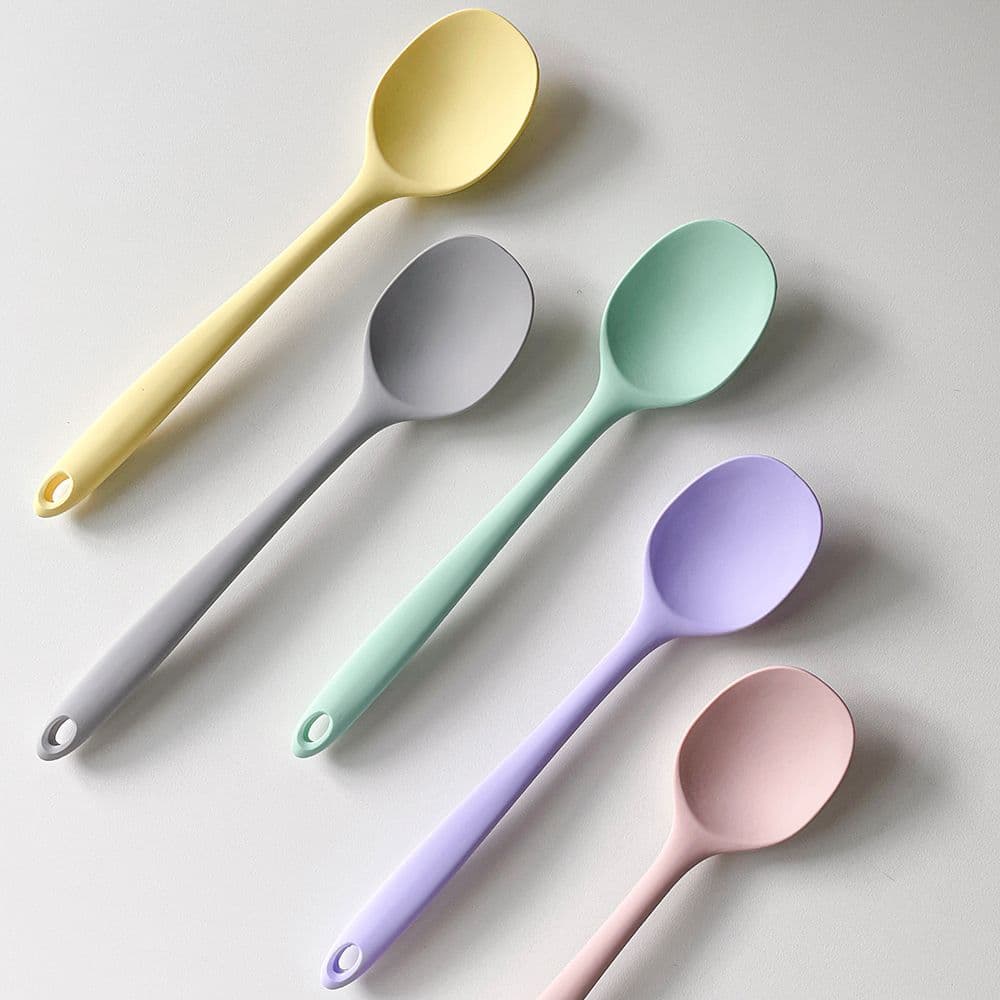 소소낫 이지실리 실리콘 조리도구 멀티스푼 요리스푼 볶음주걱(중) 5colors
