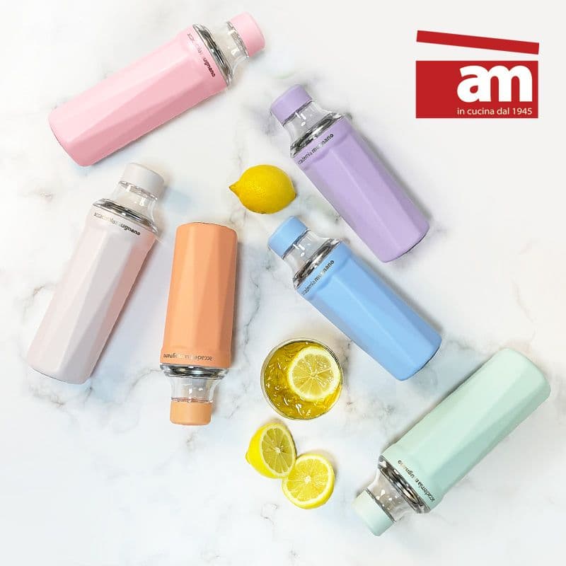 AM 이태리 칵테일 파스텔 통스텐 텀블러 530ml