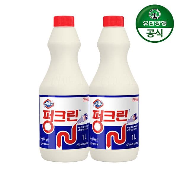 유한양행 유한락스 펑크린 1L 2개