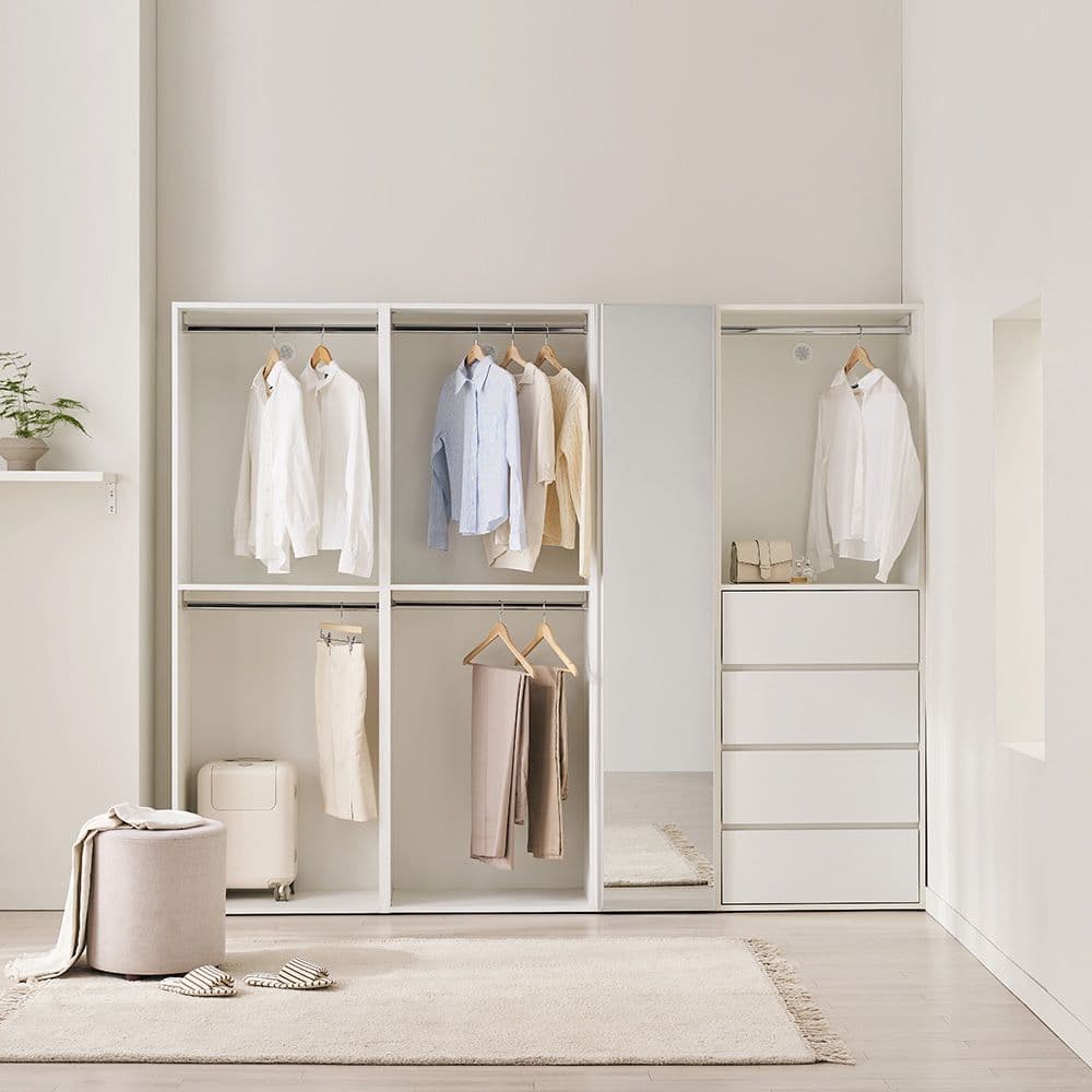 레이디가구 레이디가구 이안 드레스룸 시리즈/장롱/옷장/장롱/시스템장