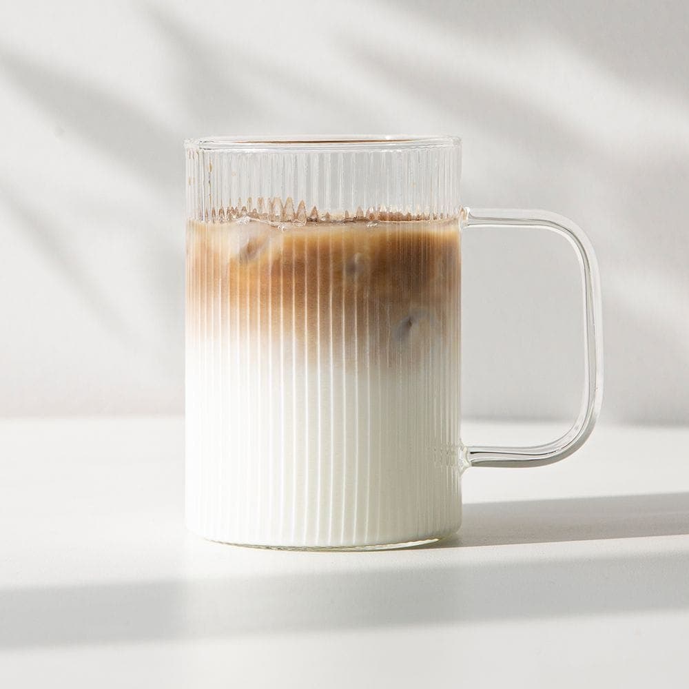 소소낫 1+1 소소 내열유리 플리츠 머그컵 450ml
