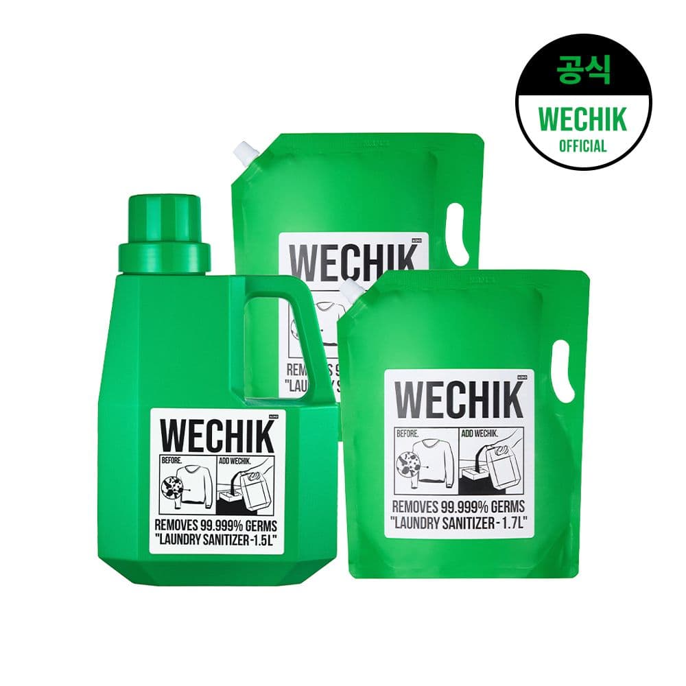 위칙 소독 섬유유연제 1.5L 1개+리필 1.7L 2개