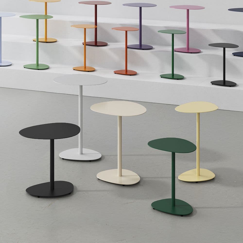 우드띠어리 스콘 스틸 철제 사이드 보조 소파 카페 티테이블 15colors