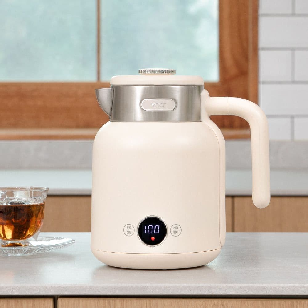 보아르 다이닝온 온도조절 보온 전기포트 커피포트 1.5L 대용량 주전자